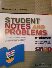 Mathematics 10 Combined SNAP Book