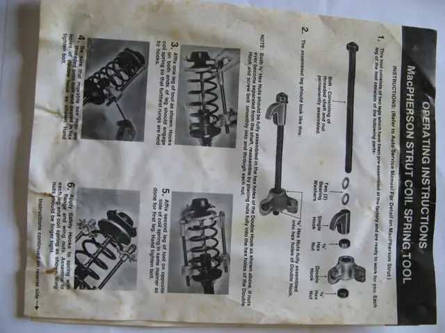 Macpherson strut spring compressor tool. in Hand Tools in Laval / North Shore - Image 3