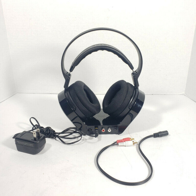 Like New Sony MDR-RF925R Headband Wireless Headphones - Black in Headphones in Markham / York Region - Image 2