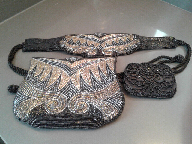 Beaded Bag, Belt and Change Purse in Wedding in St. Catharines