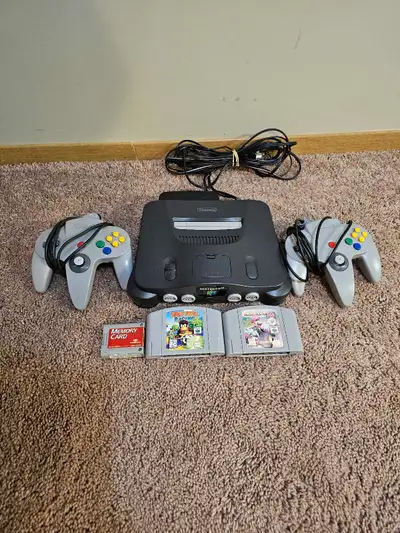 Nintendo 64 system, View more
