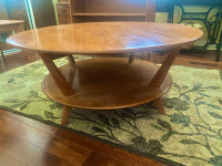 3 MCM Maple Furniture Tables