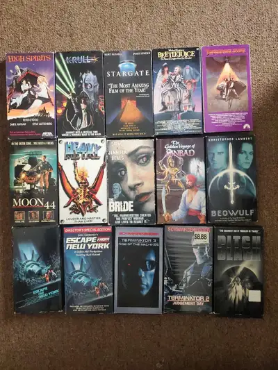 Sci fi vhs movies, View more