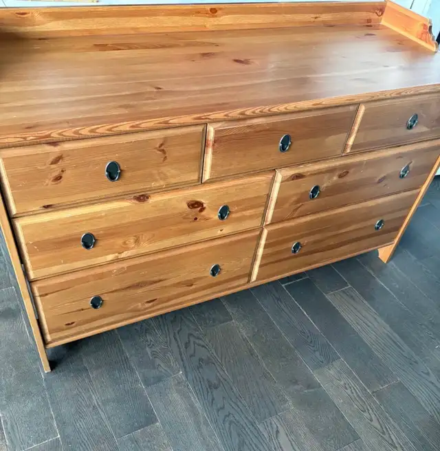 deliver great wood dresser / changing table  in Dressers & Wardrobes in Edmonton - Image 5