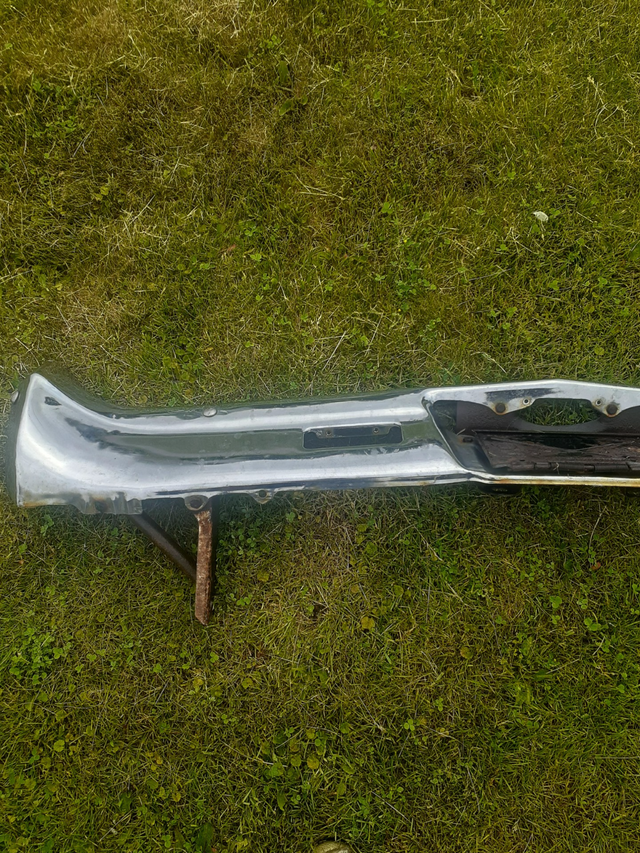 1967 Beaumont / Chevelle Rear Bumper, License Plate Bracket | Classic ...