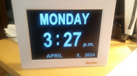 Digital Calendar Day Clock (Dayclox)