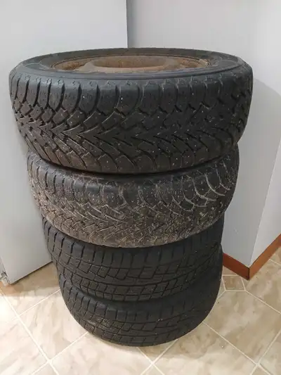 Tires 2 winters 2 summer-: Those fit on a mazda 3 and other small cars like that. Maybe even small S...