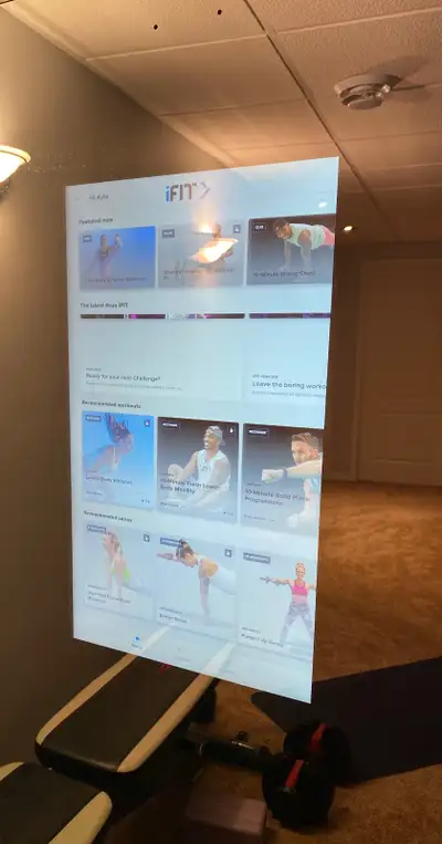 Proform Mirror workout system w/weights, View more