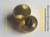 RCM Royal Canadian Mint 1 oz 9999 Pure Fine Gold Maple Leaf Coin