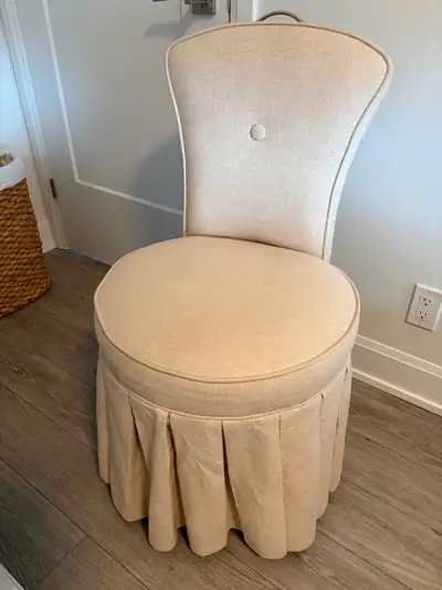 Vanity Stool (cream), View more