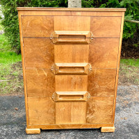Tall Antique Dresser / Chest of Drawers 