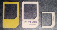 Cellphone Nano/Micro/Standard SIM Card Adapter Converter - $5/ea