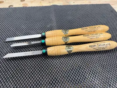 Henry Taylor M2 HSS Pen Turning Tools 3 Piece Set, View more