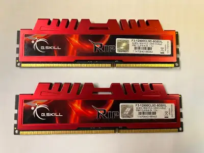 G.SKILL Ripjaws X F3-12800CL9D-8GBXL RAM MEMORY - 2 modules, View more
