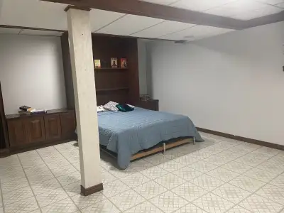 One bedroom basement for rent
