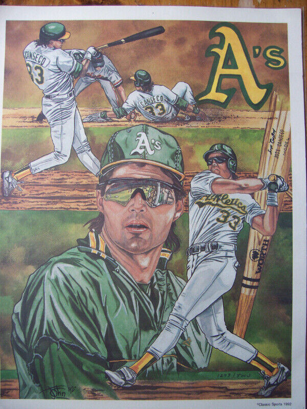 Limited edition 11" x 14"numbered Baseball prints 1992 in Arts & Collectibles in Trenton - Image 3