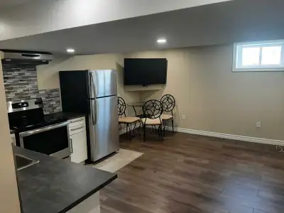 one bedroom basement apartment