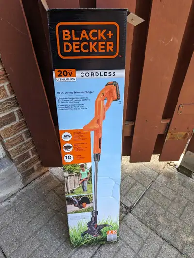 Cordless 10 inch trimmer and edger, View more