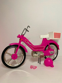 Vintage Collectors 1980s Barbie Moped