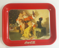 1986 Coca-Cola Tin Tray