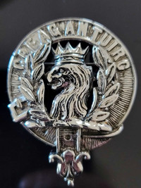 MACLAREN CLAN SCOTTISH KILT BROOCH 