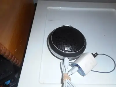 JBL Micro Wireless Portable Bluetooth Speaker Black w/ Cable, NE, View more