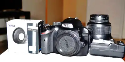 mint Nikon D3200+ Afs 18-55 VR, View more