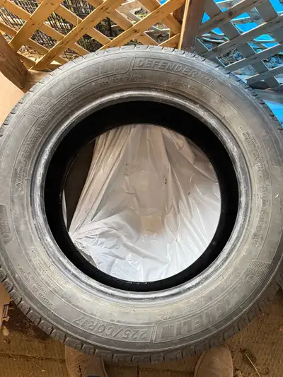 Set of Michelin defender all season tires. Used for 3 years from April to October. Came off a 2017 H...