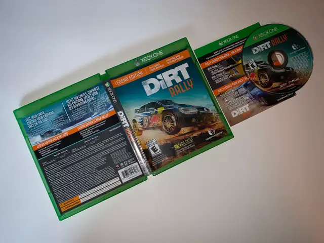 XBOX ONE+SERIES X-CODEMASTERS DIRT RALLY (MINT DISC) (C005) in XBOX One in City of Montréal - Image 2