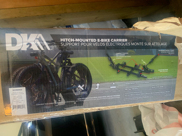 DK2 BCR690E Heavy-Duty Hitch-Mounted Platform E-Bike Carrier in Other in Calgary - Image 6
