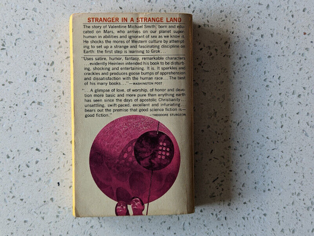 Stranger in a Strange Land 1969 Paperback in Fiction in Markham / York Region - Image 2