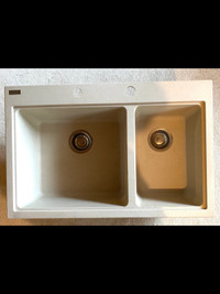 Kindred granite double  sink