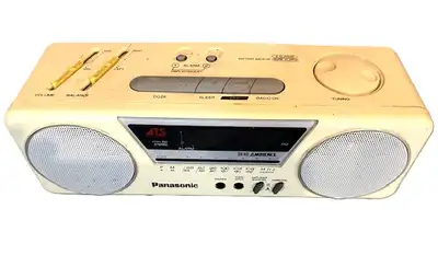 Panasonic Stereo Clock Radio, View more