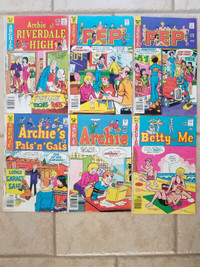 Vintage Archie Comic Books (1976, 1977)