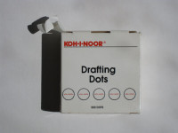 KOH-I-NOOR Drafting Tape Dots for Drawing & Artwork