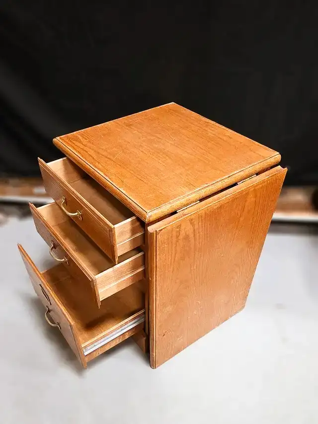 Folding Desk With Drawer63347536595331123