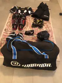 Brand new/never worn men’s hockey equipment 