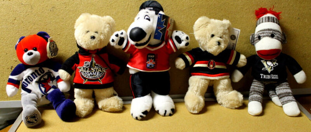 NHL Hockey NFL & CFL Football,M.L Baseball, Nascar etc stuffies in Arts & Collectibles in City of Halifax