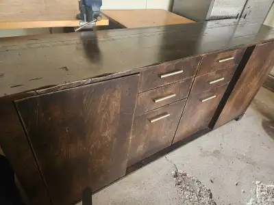 Beautiful Amish Credenza , View more