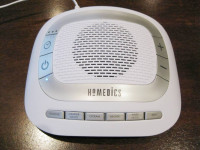 Homemedics Sleep Solutions Sound Spa White Noise, Ocean, Rain +
