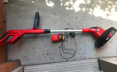 Black & Decker 18V, 12"cordless grass trimmer, rechargeable, View more