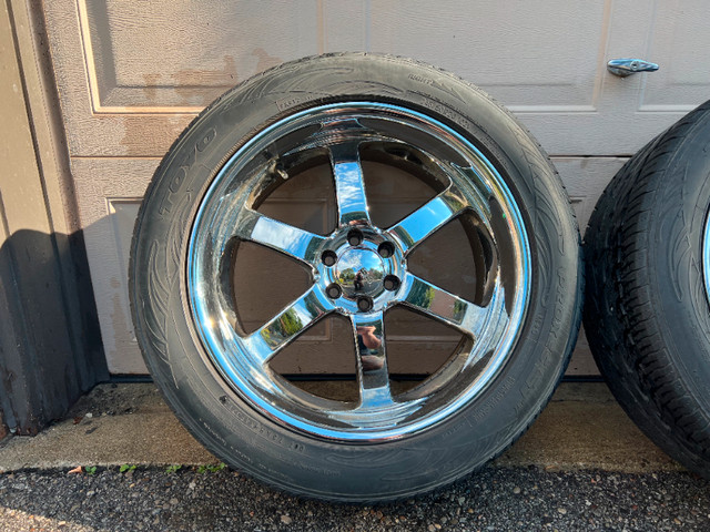 Dodge Dakota 20" Rims With Toyo Proxes Tires in Tires & Rims in Oshawa / Durham Region - Image 2