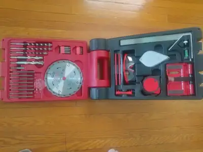 Drills, Saw and tools in a box set, View more