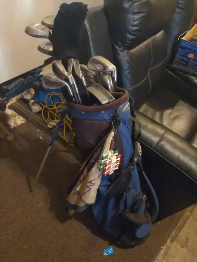 Sun Mountain Golf Bag and Big Burtha Clubs, View more