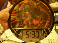 Bakugan Battle Brawlers Quartz Wall Clock Sega Toys/Spin Master
