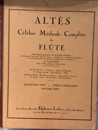 Méthode de flûte Traversière