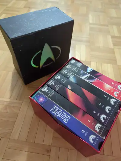 Star Trek VHS collector's box set, View more