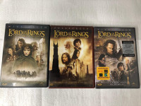 Lord of the Rings trilogy, $3 each or......