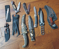 11 Lot couteaux de poches - Pocket knives collection