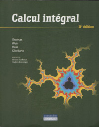 Calcul intégral 11e éd.